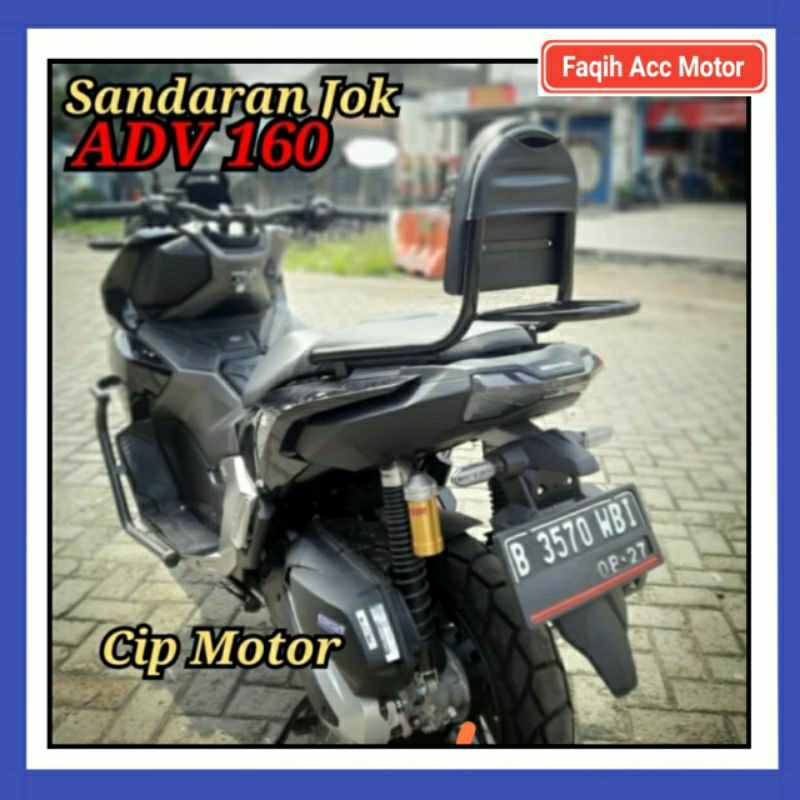 Sandaran Jok Belakang Sandaran Jok Motor ADV 160 ADV 150