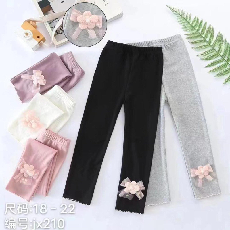 LEGGING ANAK SD USIA 5-10 THN IMPORT TERMURAH | LG004