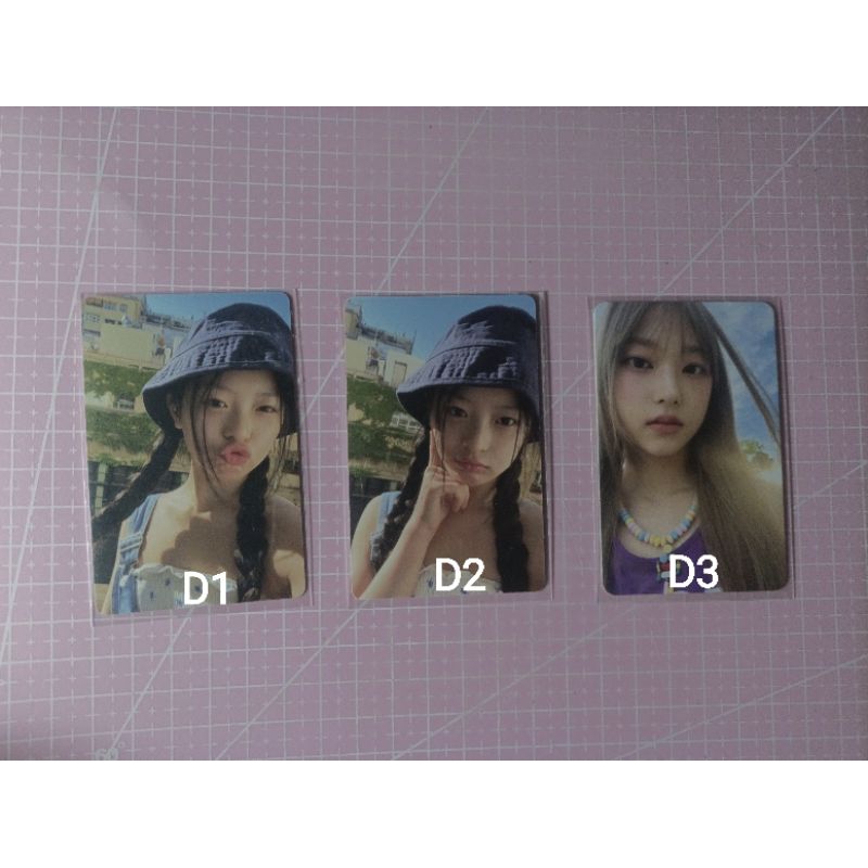 NEWJEANS STAYC | hanni noot noot bucket haerin cimol isa bucket cantik newjeans pc photocard 1ep |