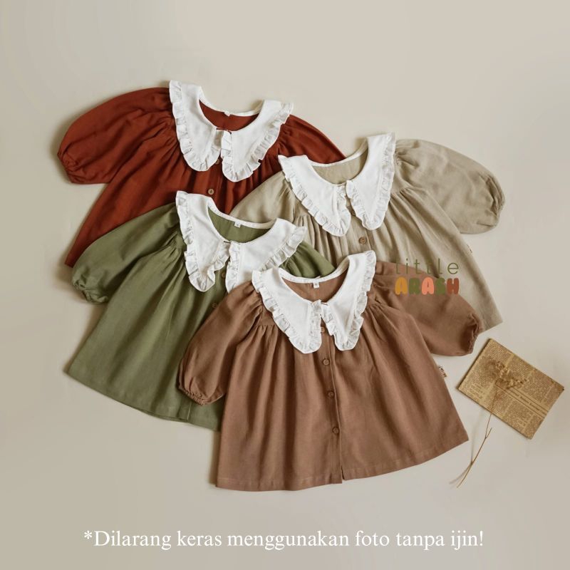 Little Arash | CALA Dress | Dress anak vintage | Dress korea anak