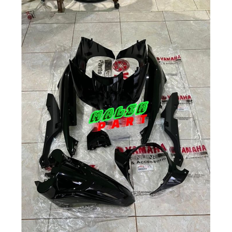 BODY SET HALUS JUPITER Z1 HITAM ORIGINAL YAMAHA
