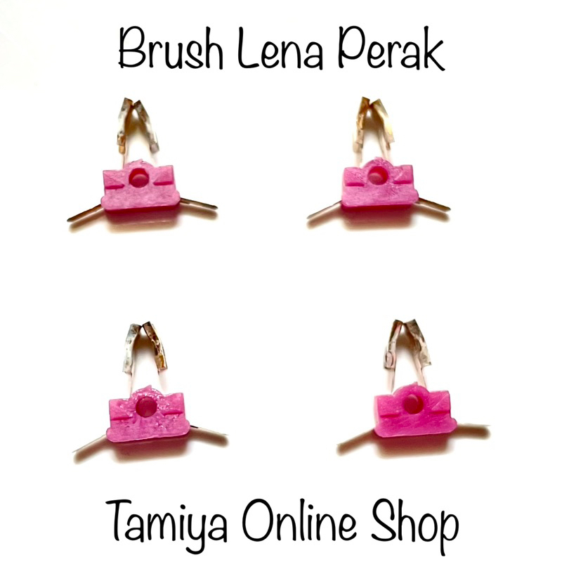 Brush Lena Perak Brush Perak Brush Silver Dinamo Tamiya STB - 4 pcs