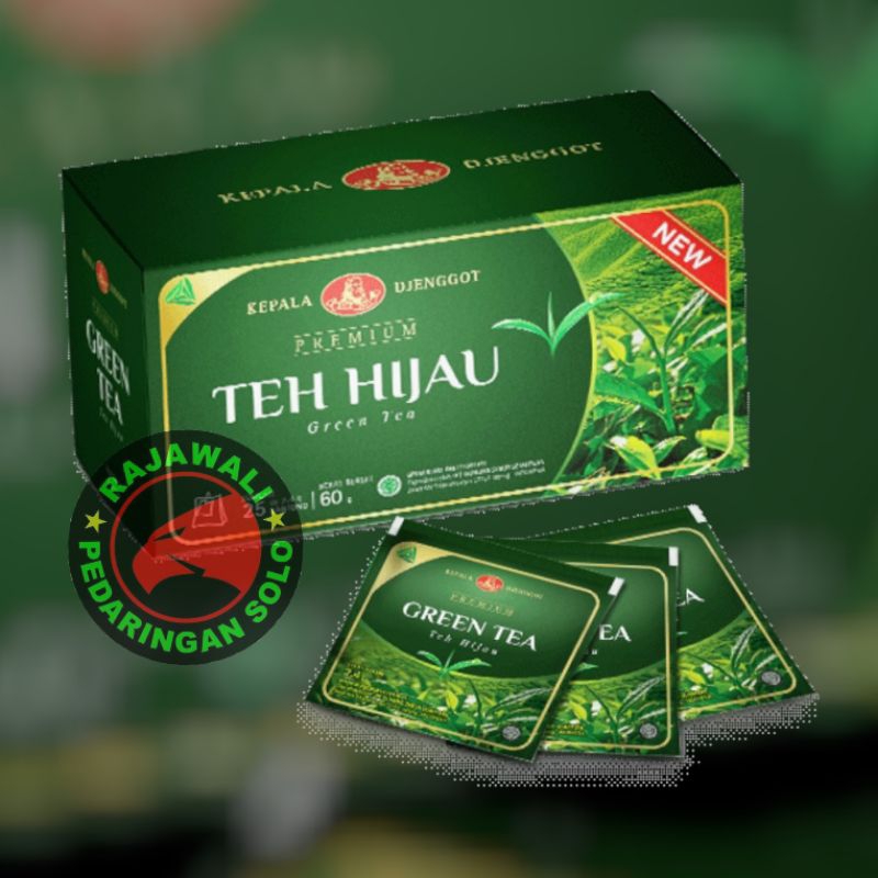 

TEH HIJAU PREMIUM KEPALA DJENGGOT GREEN TEA CELUP KEPALA JENGGOT DIET KETO