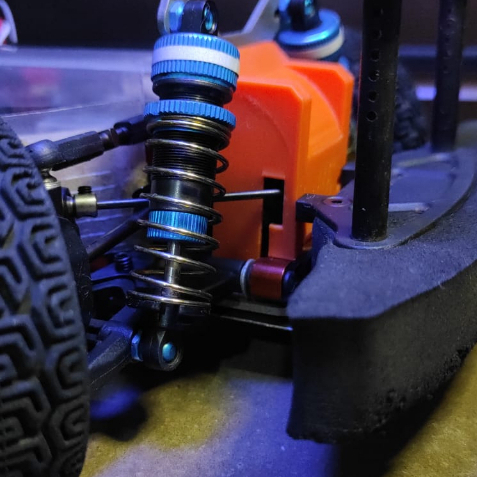 Aksesoris RC Rally SNRC blazerc DT2 Set Cover Set Front Rear Diff - K3D