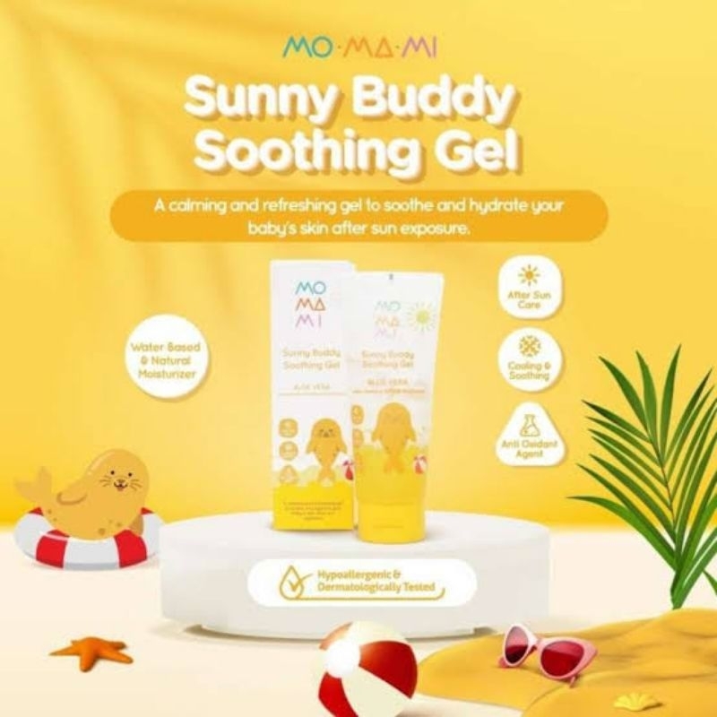 Momami Sunny Buddy Soothing Gel 100ml / Lotion Bayi