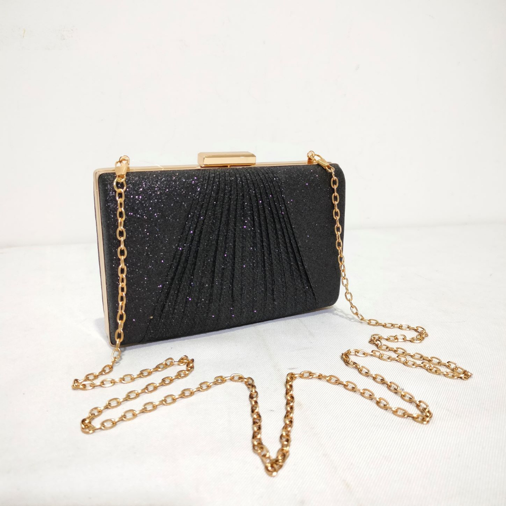 Clutch Pesta Wanita Farnell Import Tas Pesta Kondangan Diamond 0410-4/B2200/26285 Model Terbaru