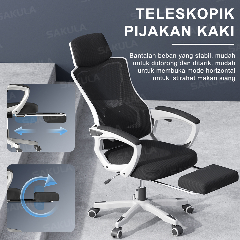 Weyon sakura kursi kantor Kursi Kerja kursi belajar Kursi Gaming Chair Kursi kursi minimalis(818)