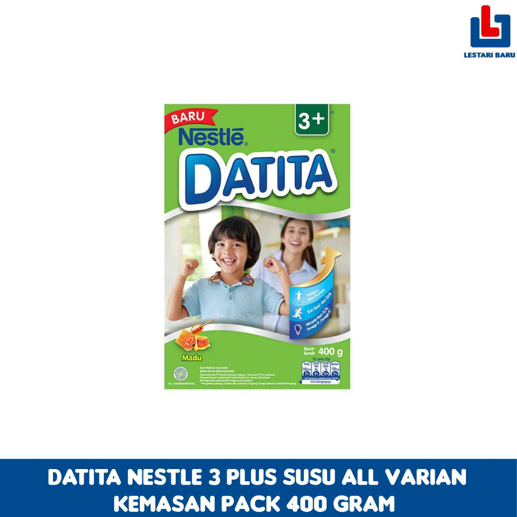 

Datita Nestle 3 Plus Susu All Varian Kemasan Pack 400 Gram