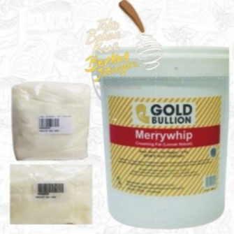 MENTEGA PUTIH GOLD BULLION MERRYWHIP 250GR