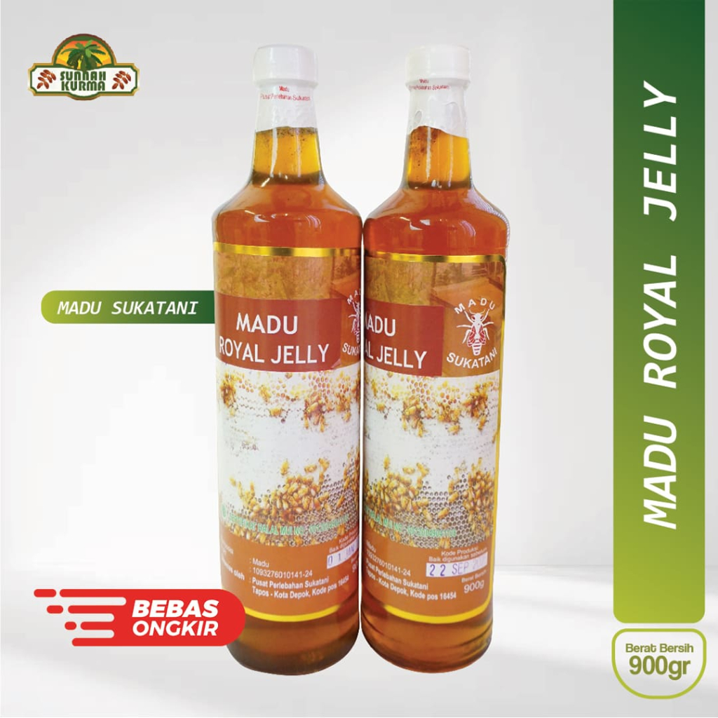 

Madu Sukatani Royal Jelly 900gr