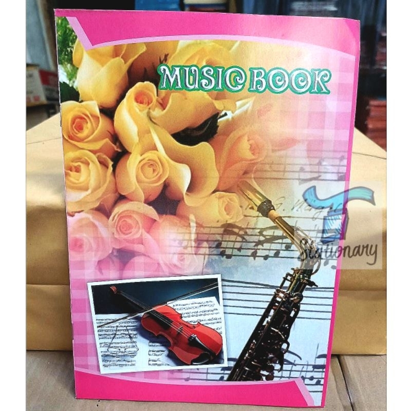 Buku Musik / Buku Not Balok (Harga Tertera u/ 2 Buku).
