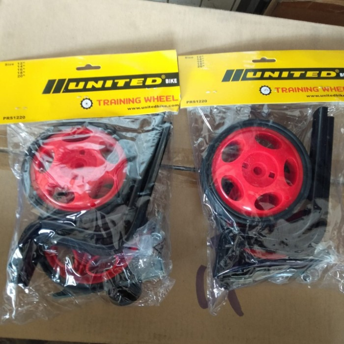 UNITED RODA BANTU RODA SAMPING SEPEDA ANAK TEBAL Untuk sepeda ukuran 12-16-18-20