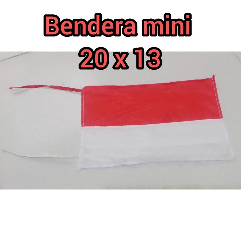 BENDERA MERAH PUTIH SEPEDA