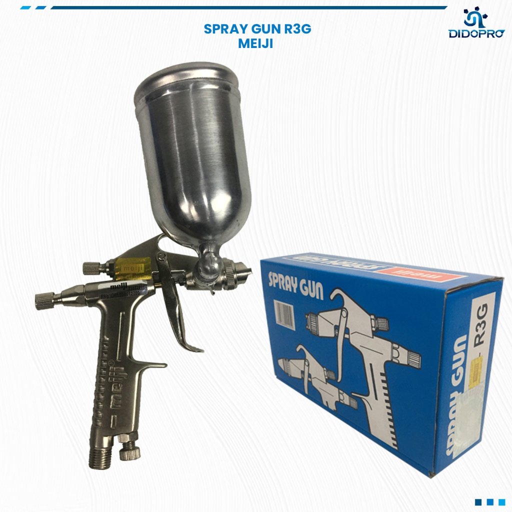 spray gun MEIJI R3 G tabung atas  taiwan alat cat semprot kompresor