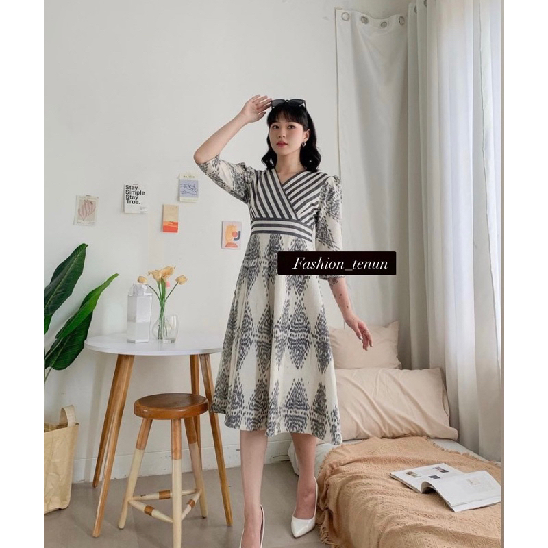 BIANCA DRESS WHITE PHIR / BIANCA COUPLE / BIANCA SARIMBITAN / BIANCA COUPLE DRESS / BIANCA KEMEJA CO