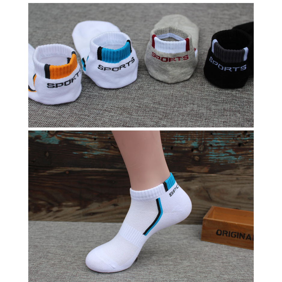 Kaos Kaki Olahraga Pria Wanita Unisex Sport Semata Kaki Ankle Socks Korea Fashion Style KK33 CYS