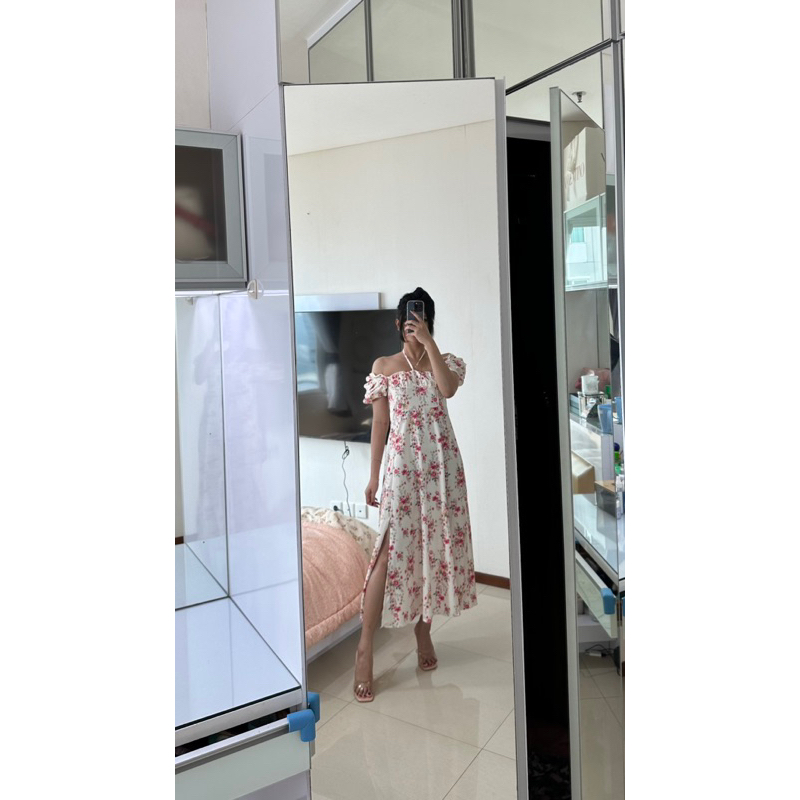 META DRESS DNP306 LONG DRESS SABRINA SUMMER OUTFIT