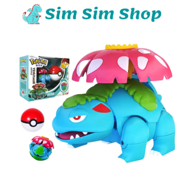 

Mainan Pokeball Toy Deformation Dijual Original Venusaur Pokemon Berkualitas Anak New