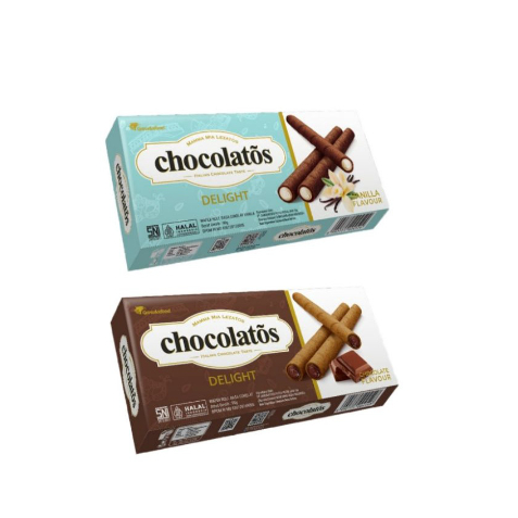 

CHOCOLATOS DELIGHT WAFER ROLL 90gr