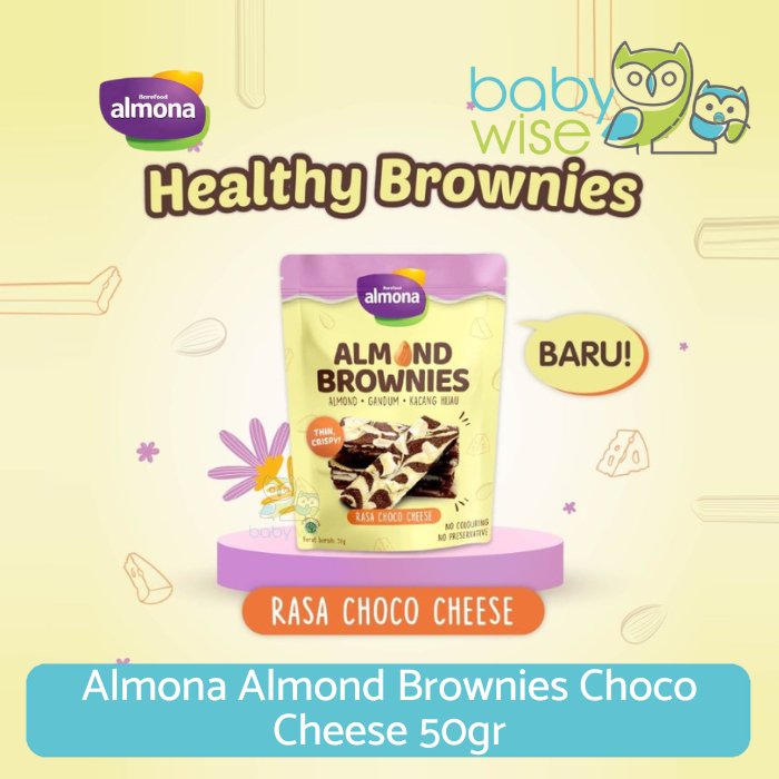 

Almona Almond Brownies Choco Cheese 50gr