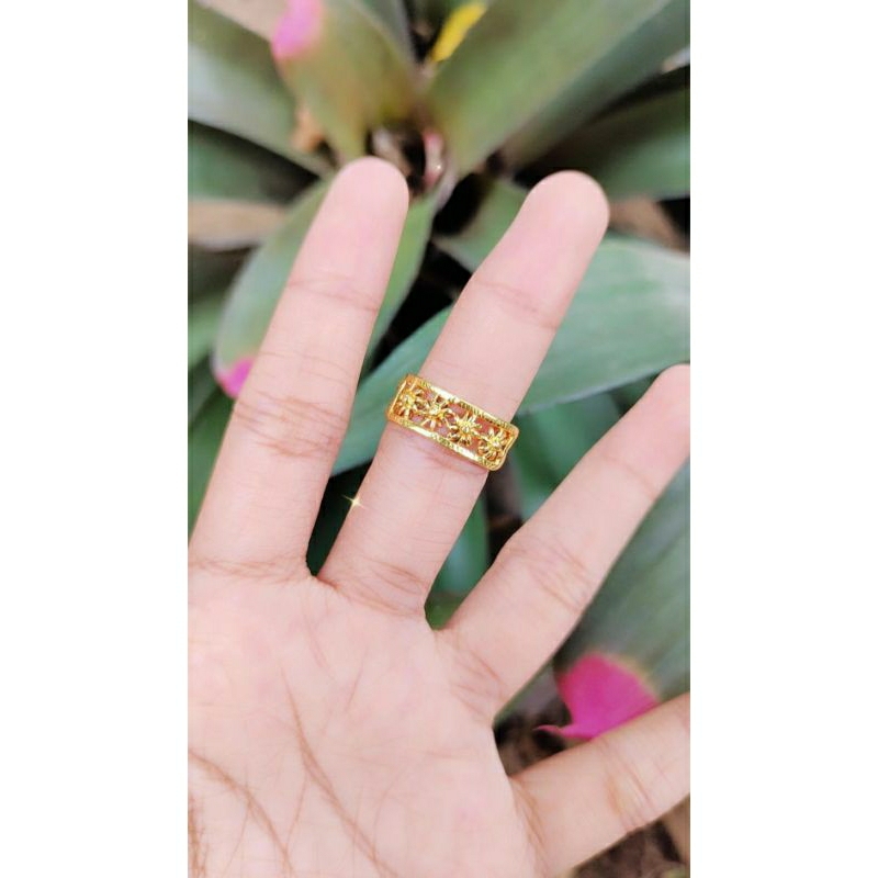 Cincin Borobudur Emas Murni 99