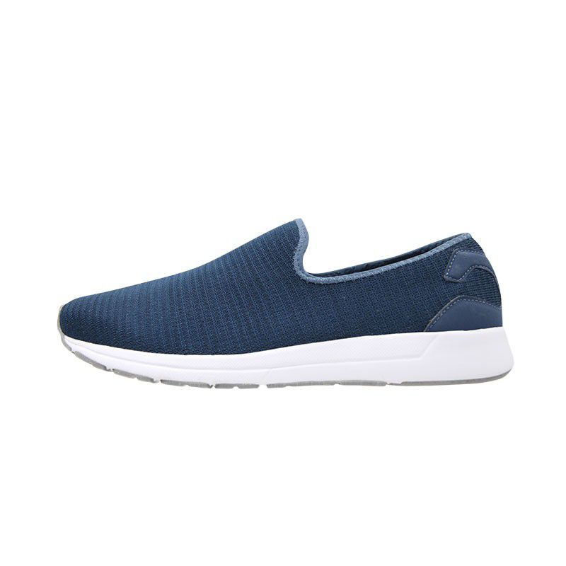 League Legas Sepatu Slip On Pria Arlon LA M Biru Original