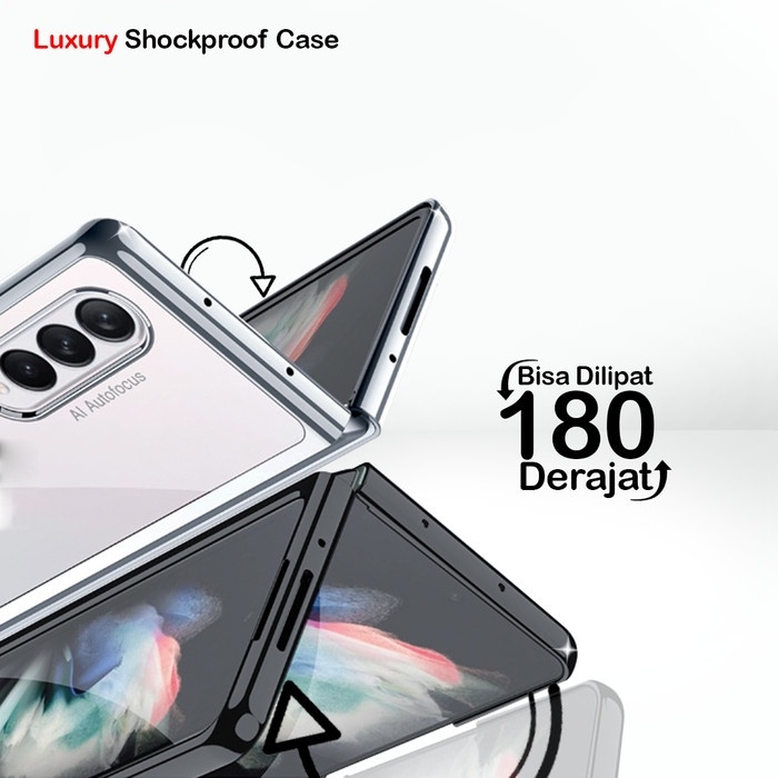 Case Luxury Clear Croum Samsung Z Fold Z Fold 2