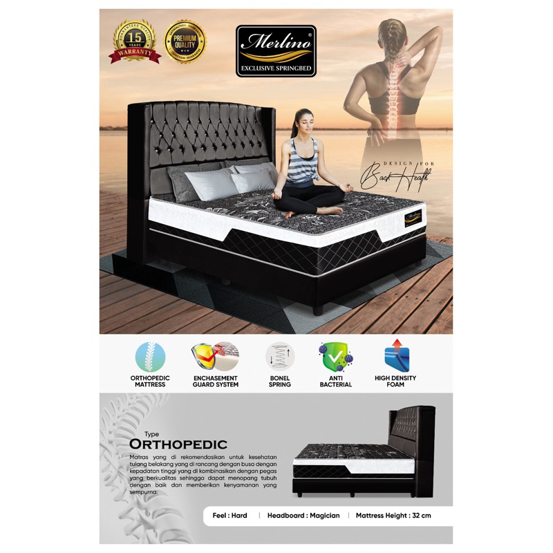 Promo Springbed Merlino Orthopedic 180x200cm