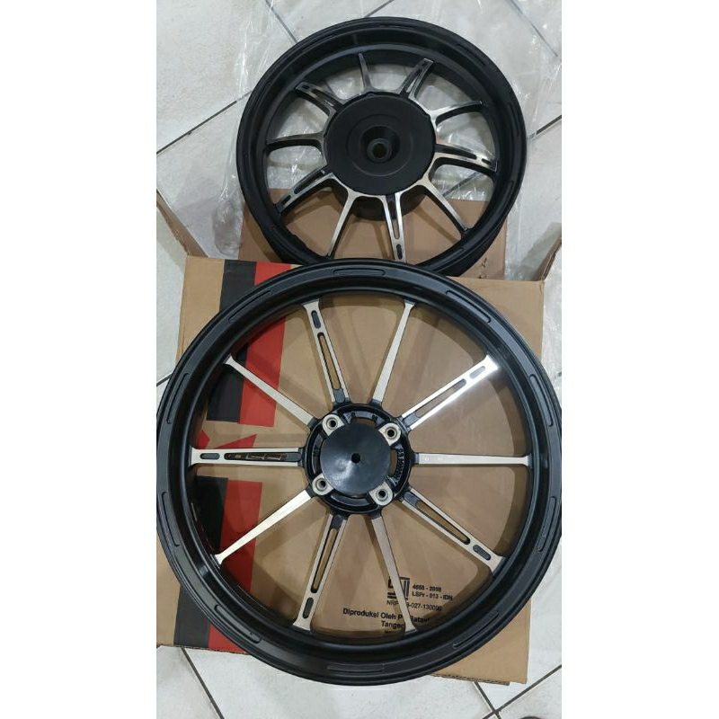 VELG RACING VARIO 110 BEAT SCOOPY SPACY GENIO ROSSI KUMA CHROME KING SPEED