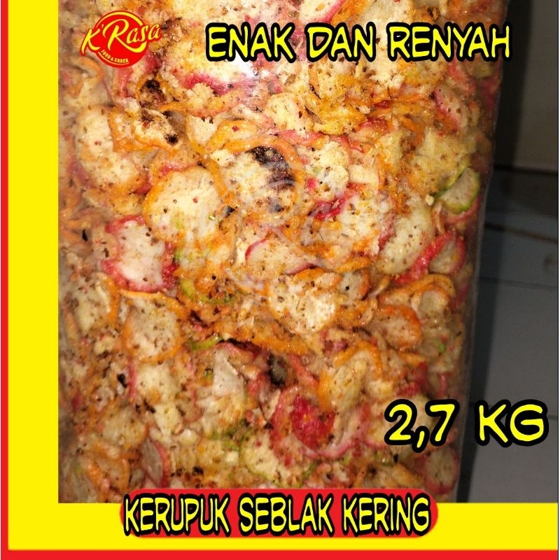 

Seblak kering pedas 1 ball. 2700 gr / seblak kencur, kerupuk Seblak enak bikin nagih / seblak pedas