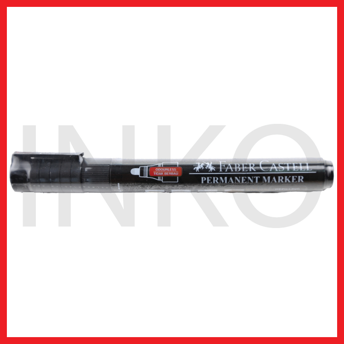 

FABER CASTELL ECO PERMANENT MARKER II BLACK INK 1PCS