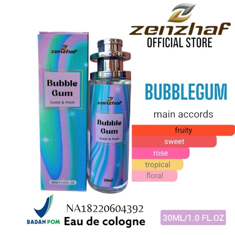 PARFUM BPOM ZENZHAF BUBBLEGUM 30ML