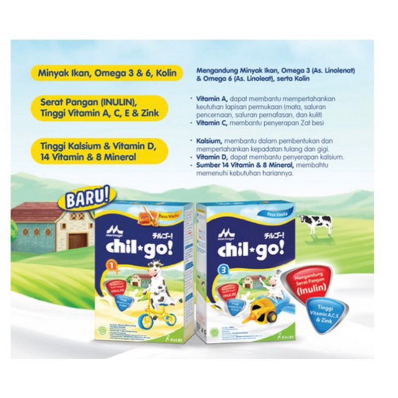 Chilgo 1+ 300 gram ( susu nutrisi lengkap anak 1-3 tahun )