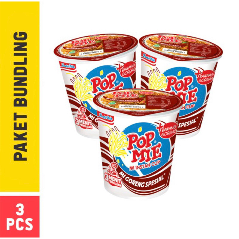 

Pop Mie Goreng Sepcial Jumbo 3pcs
