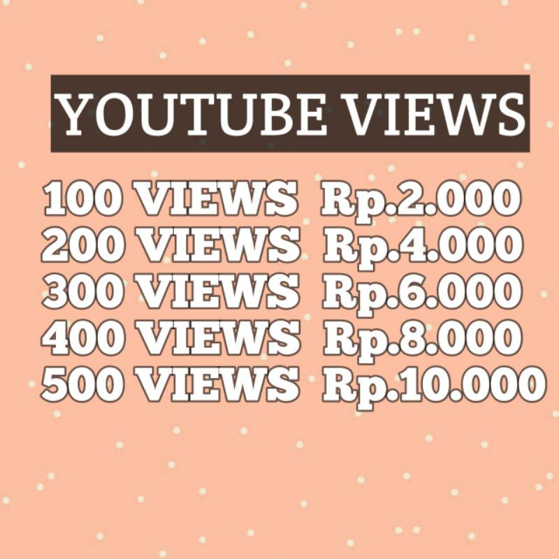 YOUTUBE VIEWERS PERMANEN BERGARANSI