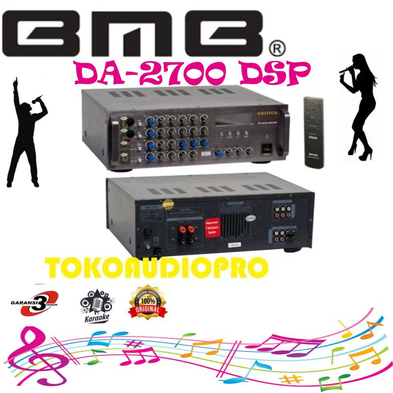 BMB DA27000DSP  Ampli Karaoke original bmb da-2700dsp   Da-2700-Dsp