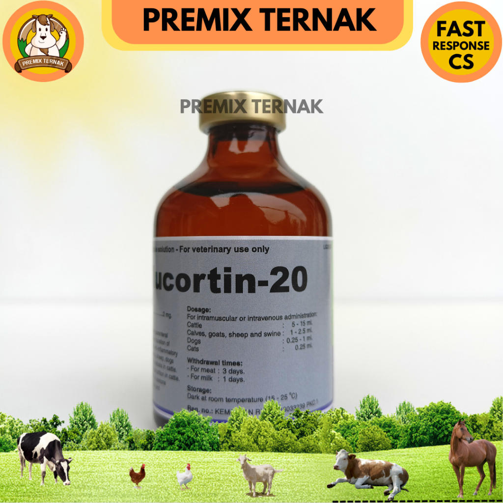 INTERTRIM 100 ml - Obat diare sapi - Obat Mencret Sapi Kambing Domba - lIke Colibact Sulfa Strong