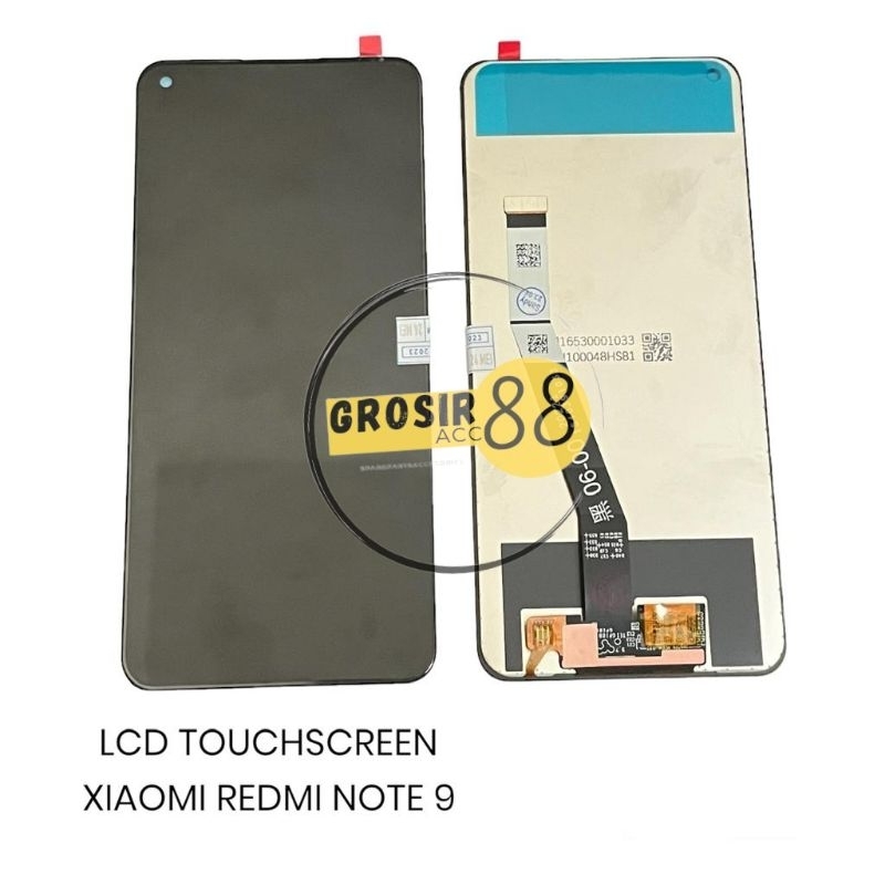 LCD TOUCHSCREEN FULLSET XIAOMI REDMI NOTE 9 ORIGINAL