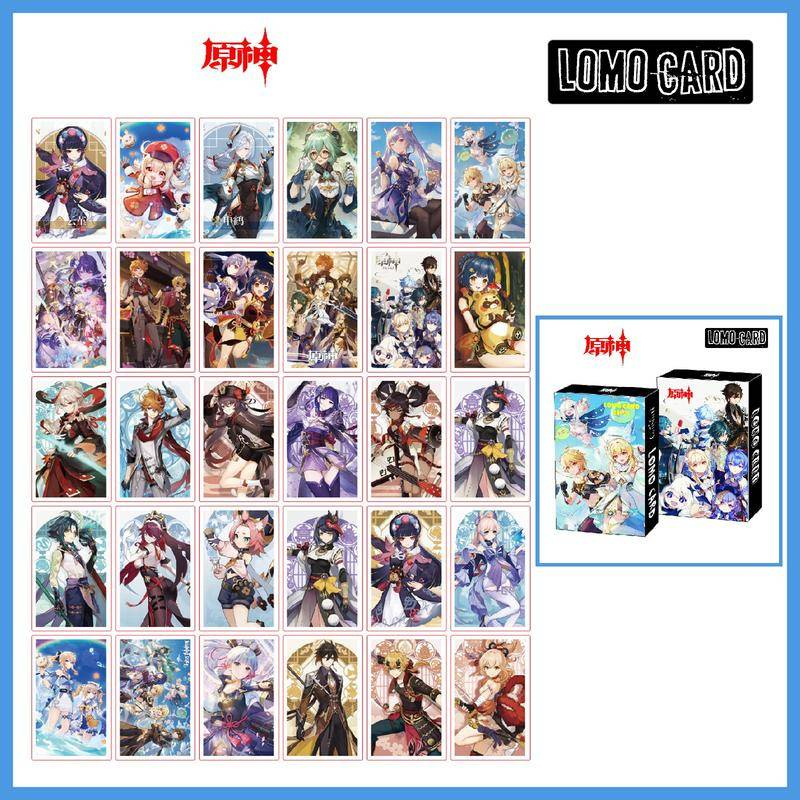 GI011 – Lomo card kartu koleksi Game Genshin Impact Anime Cosplay Jepang