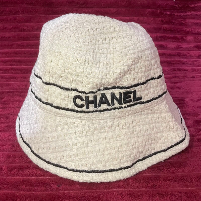 Topi bucket BORDIR Chanel premium