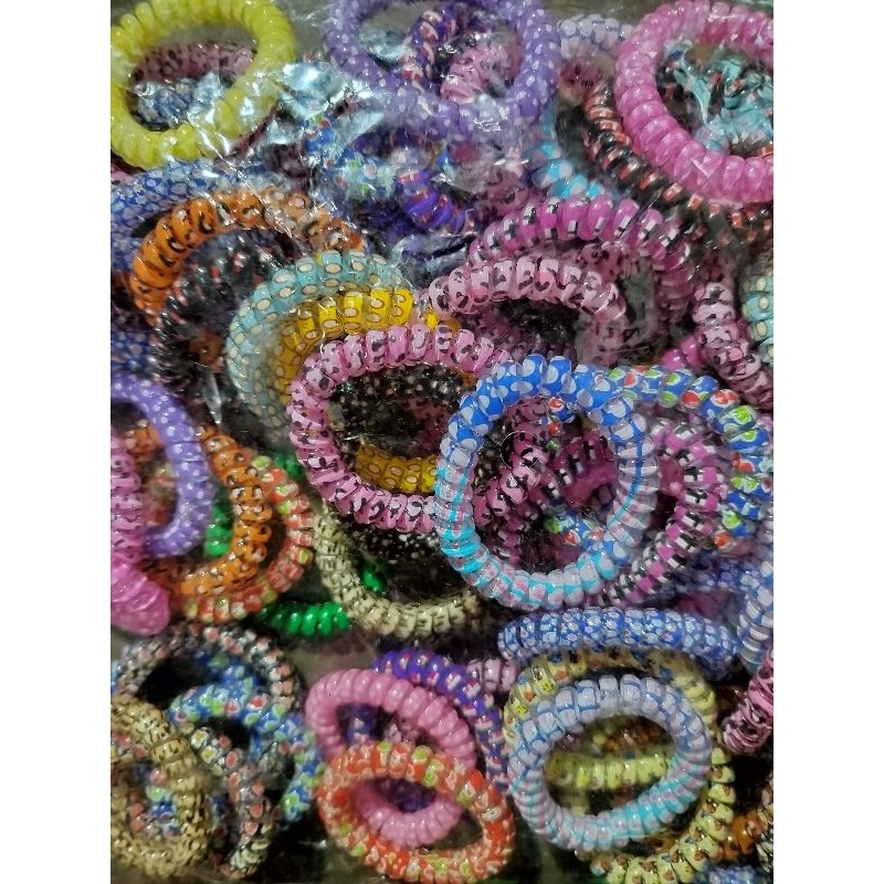 75 Pcs Gelang Spiral Mix grosir