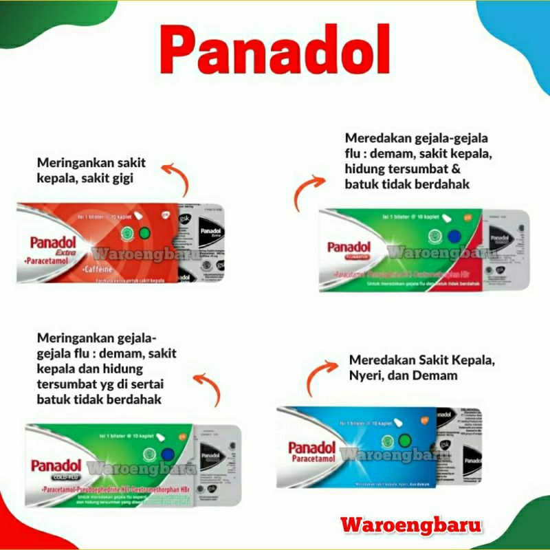 PANADOL 1 Strip @10kaplet