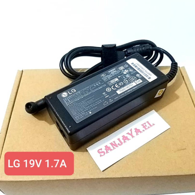ADAPTOR TV LG Dan Monitor LG 19V 1.7A/2,1A/1.6A+KABEL POWER