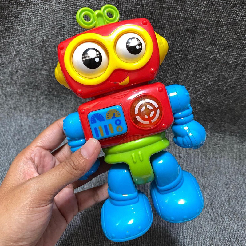 robot happy kids mainan preloved huitoys