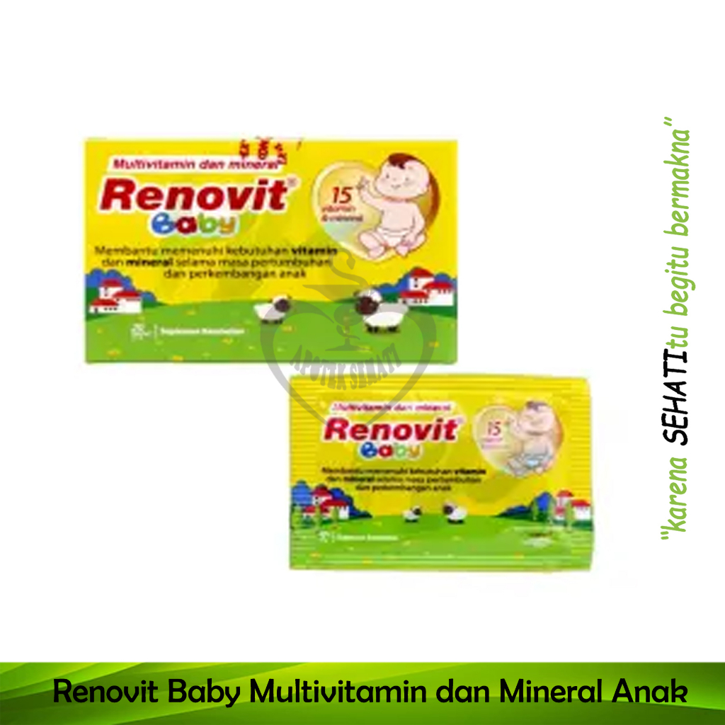 Renovit Baby Sachet Suplemen Multivitamin Daya Tahan Tubuh