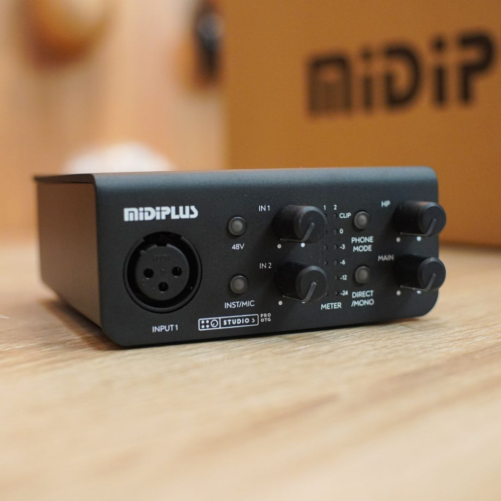 MIDIPLUS STUDIO S PRO OTG Soundcard audio interface recording