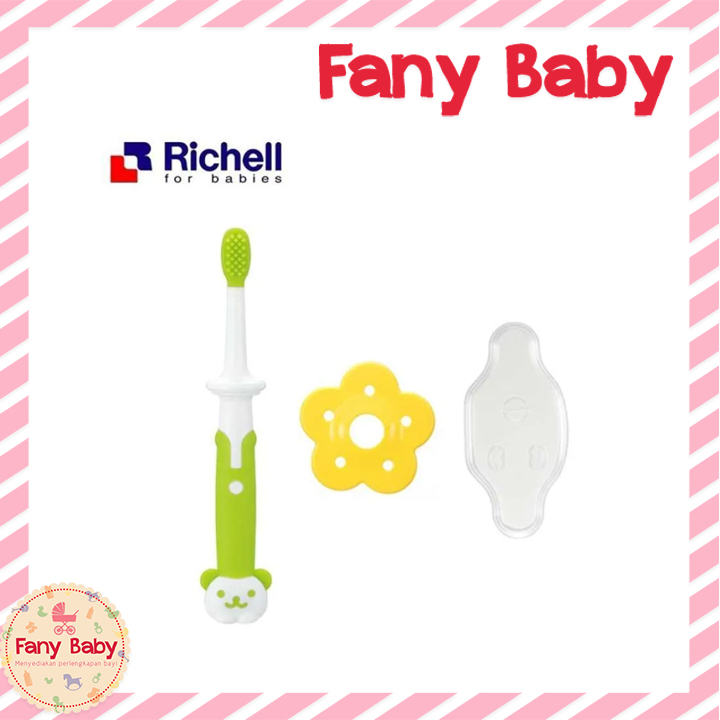 RICHELL TRAINING TOOTHBRUSH 8 MONTH