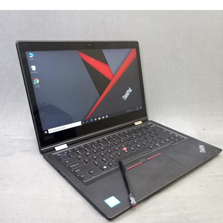 Laptop 2 in 1 Lenovo Yoga L380 Intel Core i3-8130U Ram 8GB SSD 256GB 13.3&quot; Flip 360 Touchscreen Siap Pakai Bergaransi