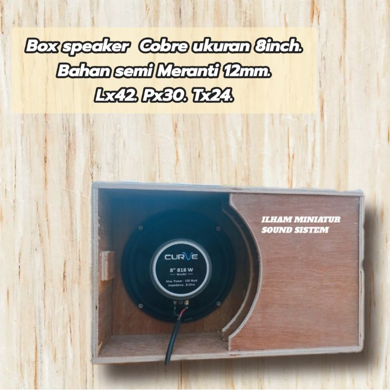 Box speaker Cobre ukuran 8inch/Bok speaker Cobre Brewog