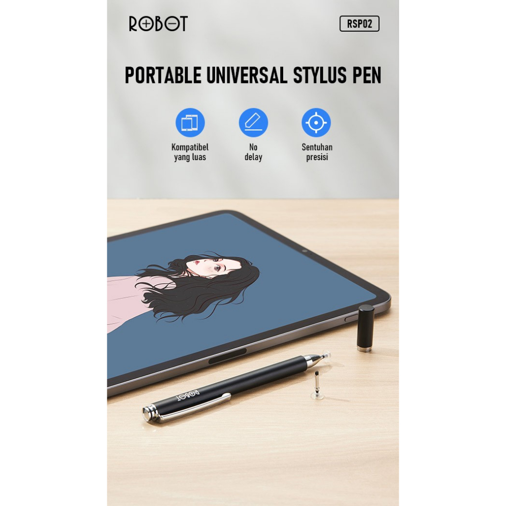 Stylus Pen ROBOT RSP02 Android / IOS / Smartphone / Mobile / Tablet